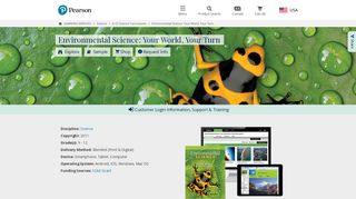 Environmental Science Program | Pearson High School Science ...