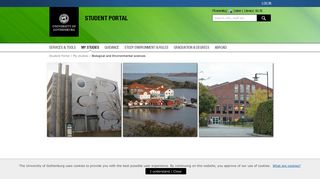 Biological and Environmental sciences – Student Portal
