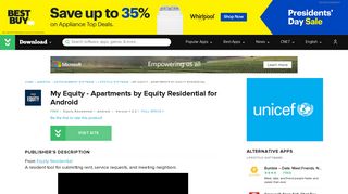 My Equity - Apartments by Equity Residential for Android - Free ...