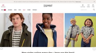 Esprit Fashion for Women, Men & Children in the Online-Shop | Esprit