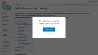 Field Guide to ArcGIS Pro Licensing - GIS Wiki | The GIS Encyclopedia
