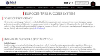 Success System for Learning English - Eurocentres Canada & San ...
