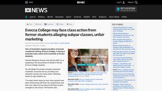 Evocca College may face class action from former students alleging ...