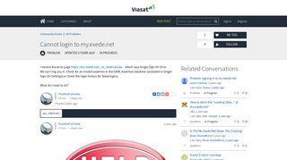 Cannot login to my.exede.net | Viasat Internet Community