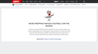 Play Fantasy Football for Free - ESPN - ESPN.com
