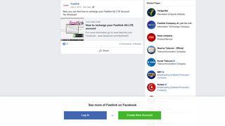 Fastlink - Here you can find how to recharge your Fastlink... | Facebook