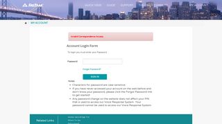 Account Login Form - FasTrak® - Keeping the Bay Area Moving