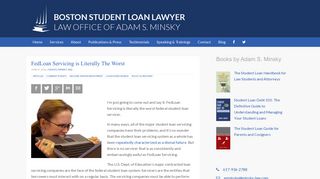 FedLoan Servicing is Literally The Worst - Boston Student Loan Lawyer