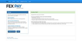 FEX PAY - Home
