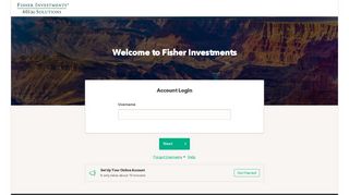 Fisher Investments - Retirement Login
