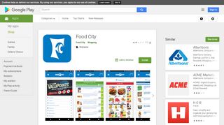 Food City - Apps on Google Play