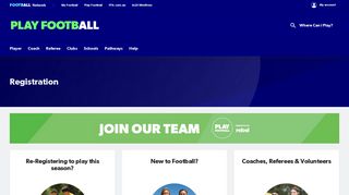 Registration | Play Football