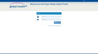 Foyer GlobalHealth Portal