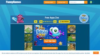 Free Aqua Zoo game - FunnyGames.com.ng