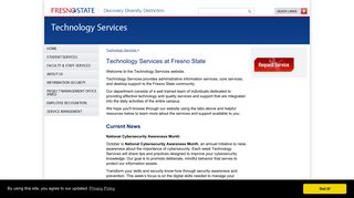 Technology Services at Fresno State