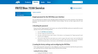 FRITZ!Box 7330 - Knowledge Base | AVM International