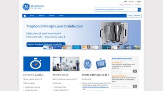 MyServices from GE Healthcare: An online resource helping biomed ...