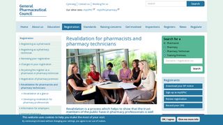 Revalidation for pharmacists and pharmacy technicians | General ...