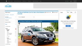 New & Used Nissan Pathfinder cars for sale in Perth Western Australia ...