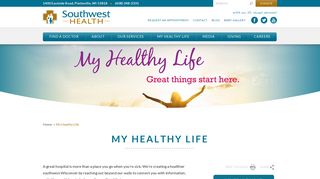 Southwest Health | My Healthy Life