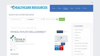 MyHealthyLife WellConnect | Healthcare Resources