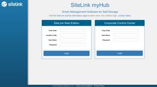myHub.siteLink.com
