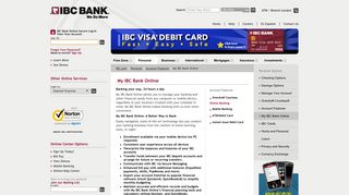 My IBC Bank Online - IBC.com