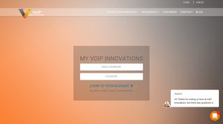Login | VoIP Innovations