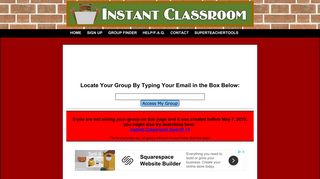 InstantClassroom Group Locator - Super Teacher Tools