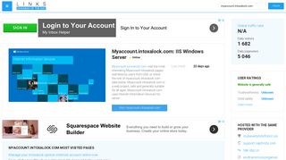 Visit Myaccount.intoxalock.com - IIS Windows Server.