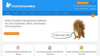 Clearly Inventory - Online Inventory Management Software - Home