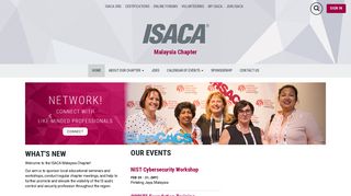 Home - Malaysia Chapter - Engage - isaca