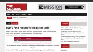 myIWU Portal replaces Wildcat page in March
