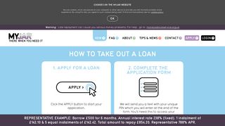 Apply For a Loan Online | up to 12 Months Loan | MYJAR