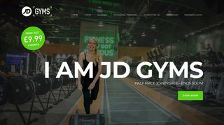 JD Gyms | Low Cost Gym Membership | Join from only £9.99