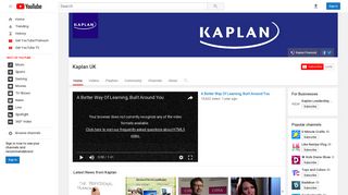 Kaplan UK - YouTube