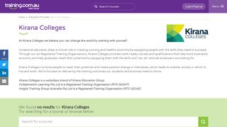 Kirana Colleges - Training.com.au