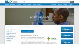 Patient Lab Results | Diagnostic Laboratory of Oklahoma