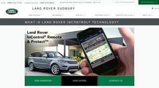 What Is Land Rover InControl? | Land Rover Dealer near Boston, MA
