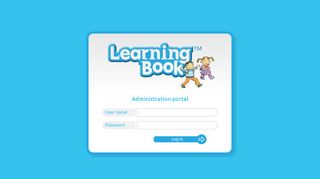 LearningBook Administration site
