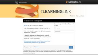 The Learning Link. - Mercedes-Benz USA