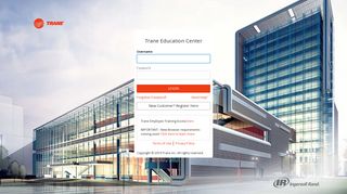 Trane Education Center Login - Ingersoll Rand