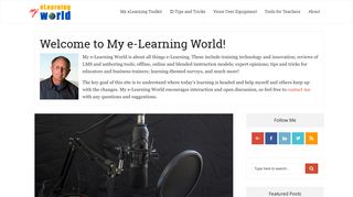 My e-Learning World: Training Technology Without Borders