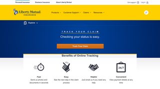Track Your Claim | Liberty Mutual