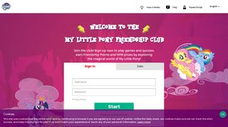 Welcome to the My Little Pony Friendship Club
