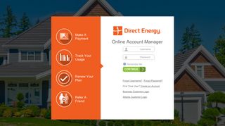 MyAccount: Login To Your Account - Direct Energy