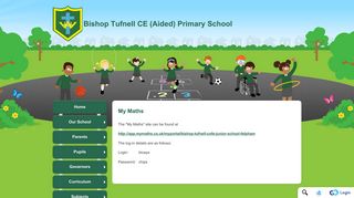 Bishop Tufnell CE (Aided) Primary School - My Maths