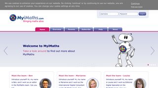 MyiMaths - Bringing maths alive - Home
