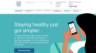 Mayo Clinic app - Mayo Clinic