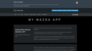 My Mazda App for Android and iOS - Mazda UK